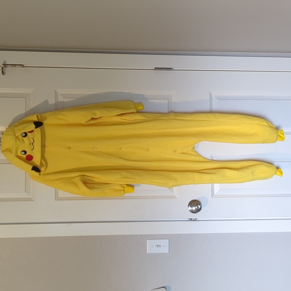 Yellow Pikachu Onesie